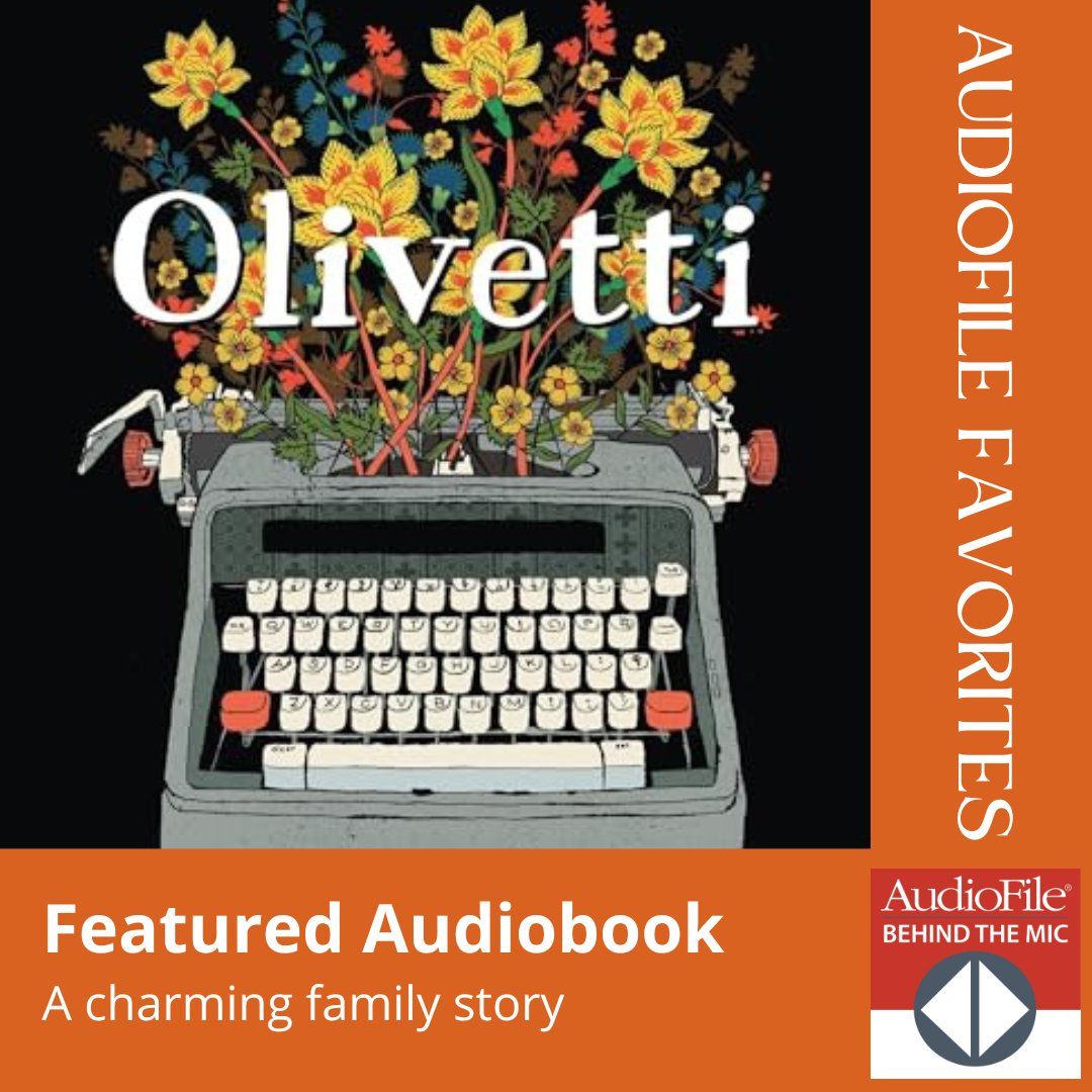 KirkusAudiobook's tweet photo. 🎧 New Ep: AudioFile is celebrating our 2024 #BestAudiobooks! Today’s episode features host Jo Reed’s conversation with Robin Whitten about the joy of OLIVETTI, written by @booksamilington, and read by @ChrisGebauer &amp; #SimonVance. @recordedbooks https://t.co/JnJYuTUNGi https://t.co/5A21OsHFyZ