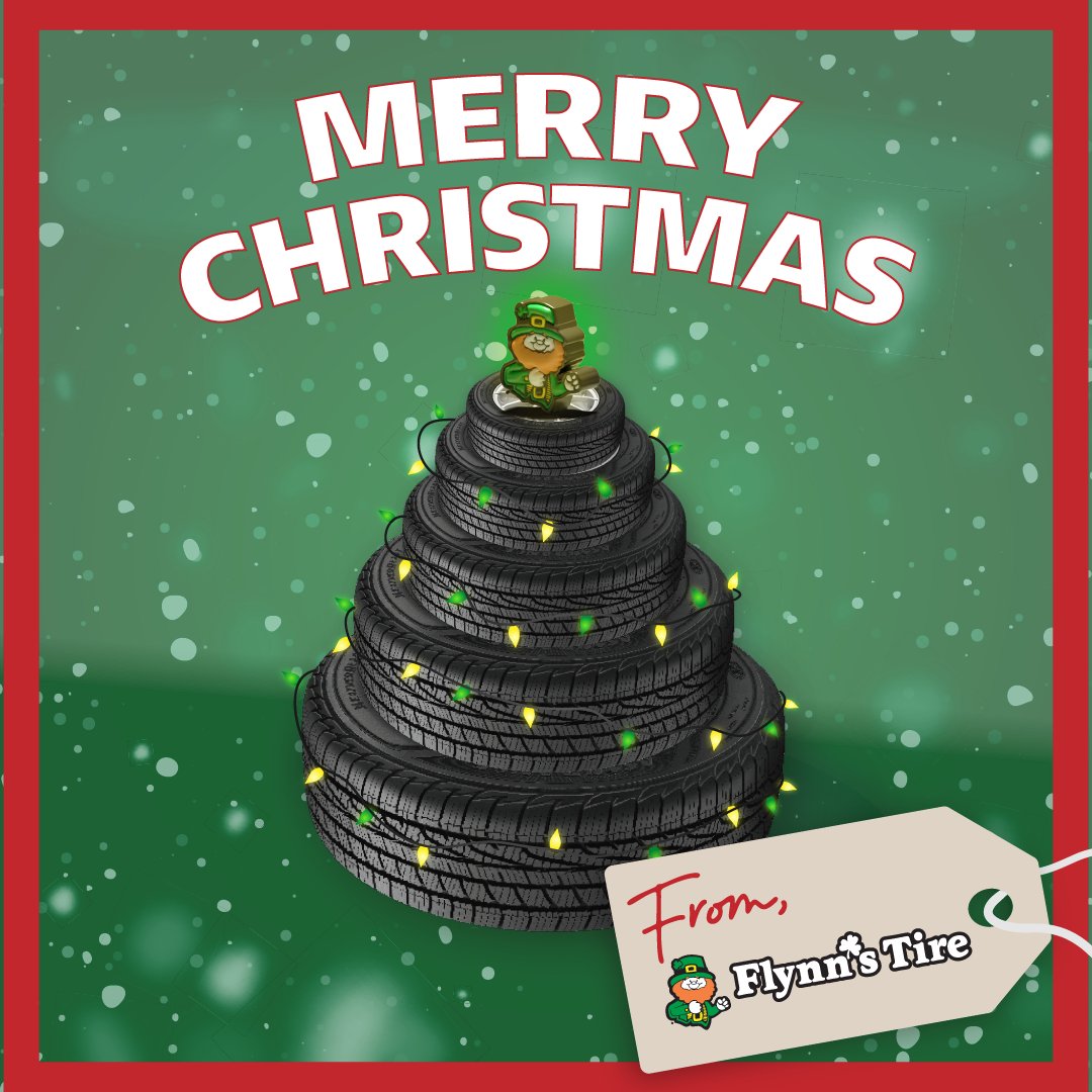 🎄 Flynn's Tire &amp; Auto Service wishes you and yours a very Merry Christmas today!