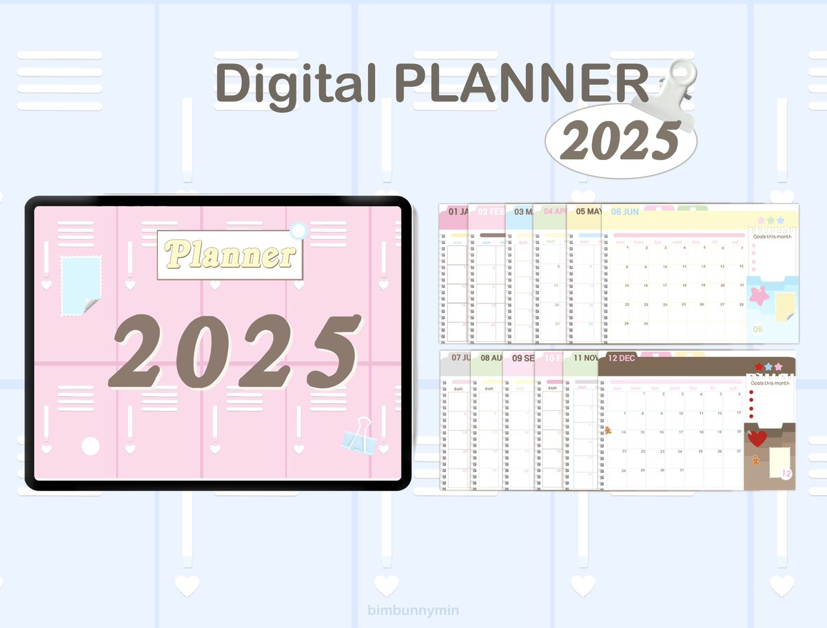 bimbunnymin's tweet image. 💒 Giveaway
            PLANNER 2025 ( locker ver.)  💌

♡ pls rt or like before use naka ♡
❌ ห้ามส่งต่อ/ใช้ในเชิงพาณิชย์นะคะ ❌

🏄🏻‍♀️ link in mention

#แจกpng  #แจกplanner #planner #planner2025 #goodnote #แจกไฟล์png