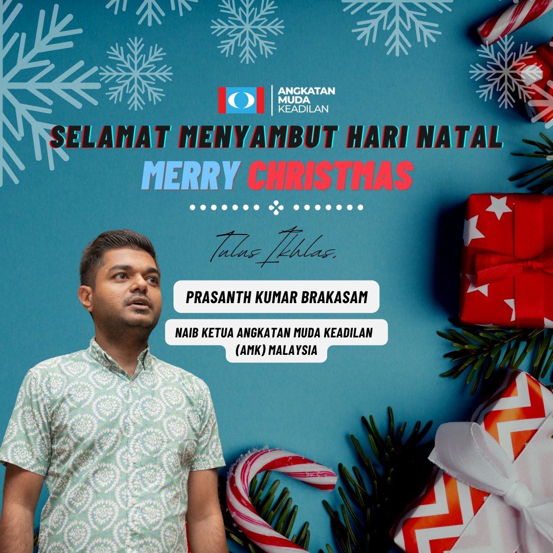 pkbx8's tweet photo. Selamat Menyambut Hari Natal kepada rakan-rakan dan para penganut yang beragama Kristian. Semoga kepelbagaian agama dan budaya serta pelbagai perayaan di negara kita menjadi tunjang kepada kebangkitan Malaysia.

#MerryChristmas https://t.co/QDLAGN6DY4