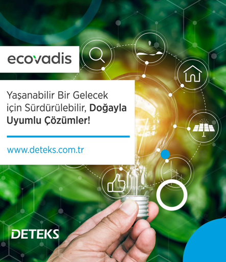 EcoVadis platformuna kayıtlı olan Deteks, operasyonlarını üzerine düşen sorumlulukların bilinci ile yürütüyor. Sıfır atık politikası ve karbon salımının azaltılması yönündeki çalışmalarıyla, sürdürülebilir ve doğayla uyumlu bir geleceğe katkıda bulunmayı hedefliyor.

#chem #kimya