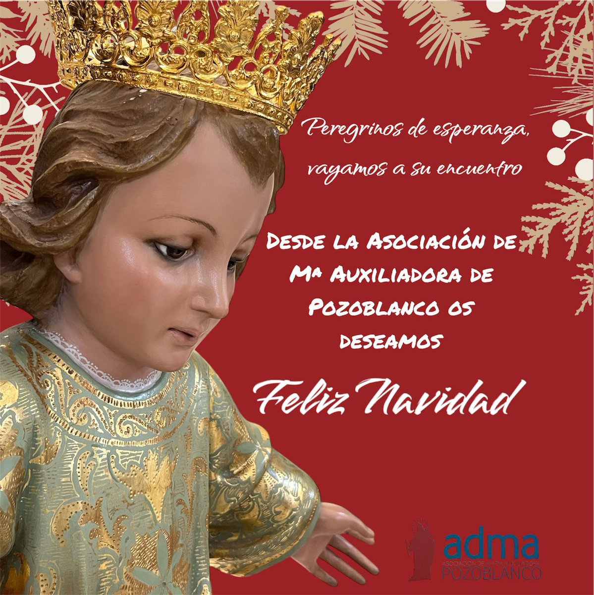FELIZ Y SANTA NAVIDAD 

#salesianos #mariaauxiliadora #adma
