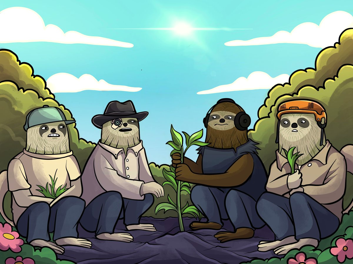 Without trees, there would be no sloths 🦥

Knowing this, we’ve donated 250 saplings in Turkey to create a memorial forest for CelestineSloths. Now, sloths have their very own forest 🌿Sloths are more than just a JPEG 🦥

Stay...La💤y