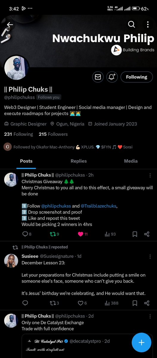Moceex's tweet photo. @philipchukss @Trailblazechuks 🔥🔥🔥
Done https://t.co/TjvKdqRIPe