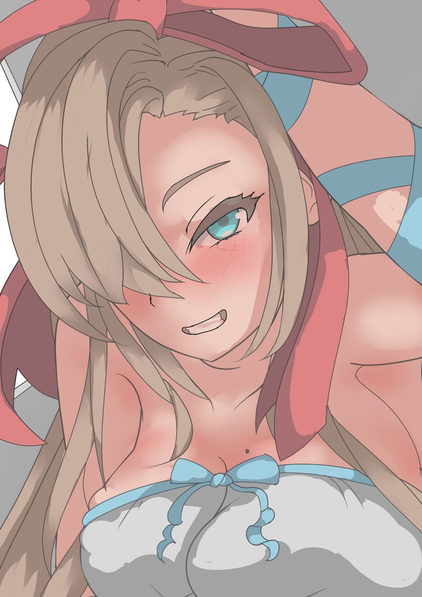 アスナ「今日の練習おわりー#ブルアカ #アスナ #プレゼント 」|酸性のイラスト