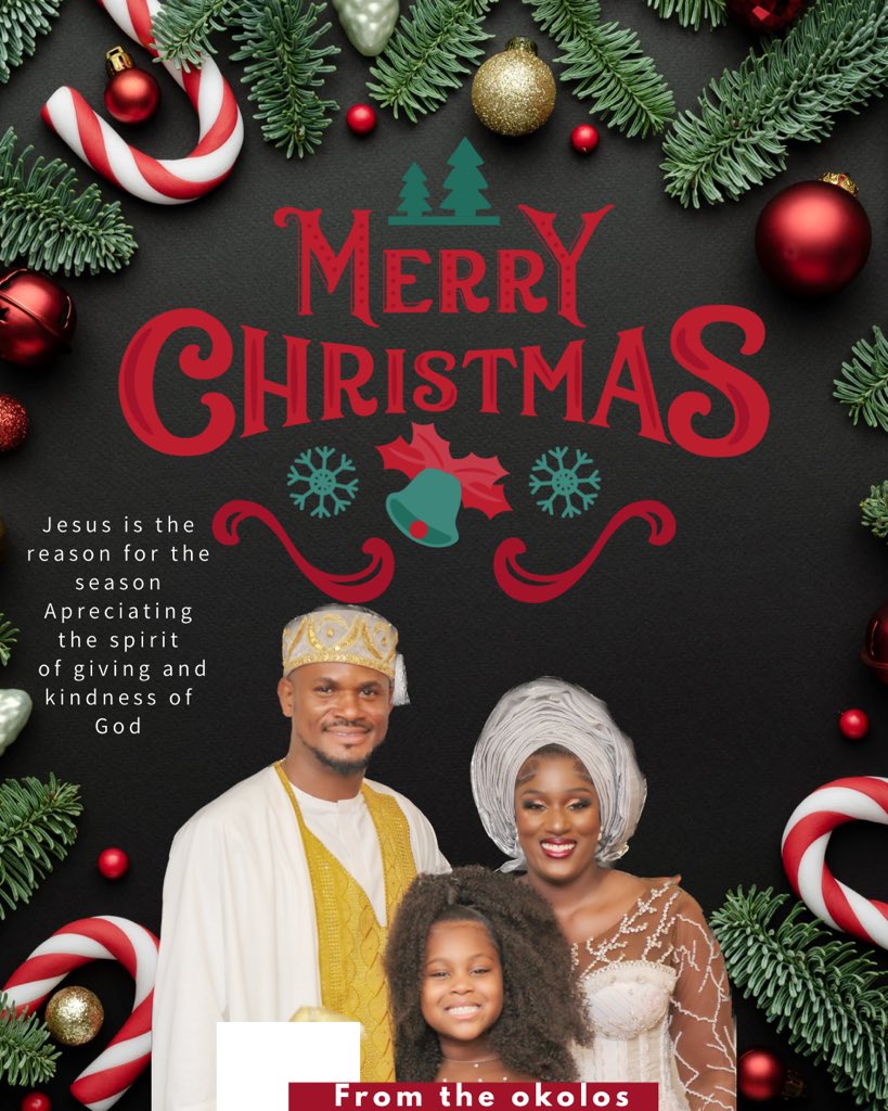 light_success's tweet photo. Merry Christmas from the okolos https://t.co/uUHjgDlrgu