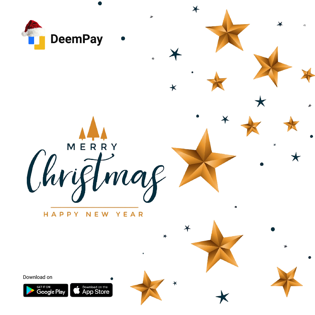 deempay's tweet photo. Merry Christmas!
This season, Let's Embrace Seamless Transactions without worries, Spread the love everywhere with your loved one.
#MerryChristmas 
#holidayseason 
#Reasonfortheseason
#Deempay https://t.co/ieVZF4GgFN