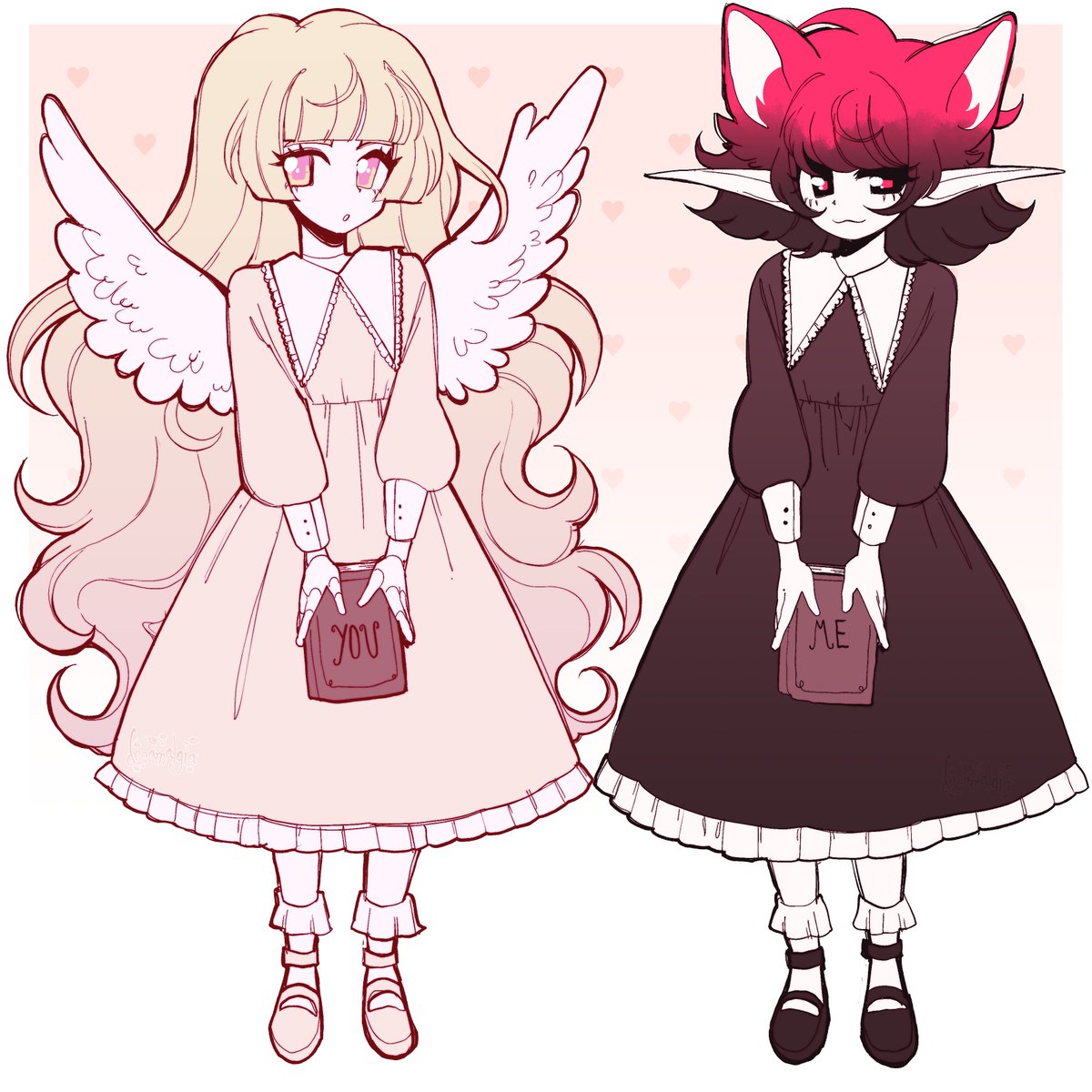 dreamalgia's tweet image. coloured sketch cm 👼