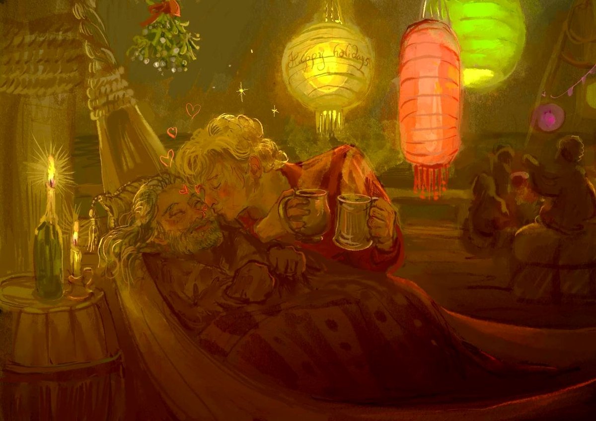 #WinterSolsticeExchange #gentlebeard #ofmd