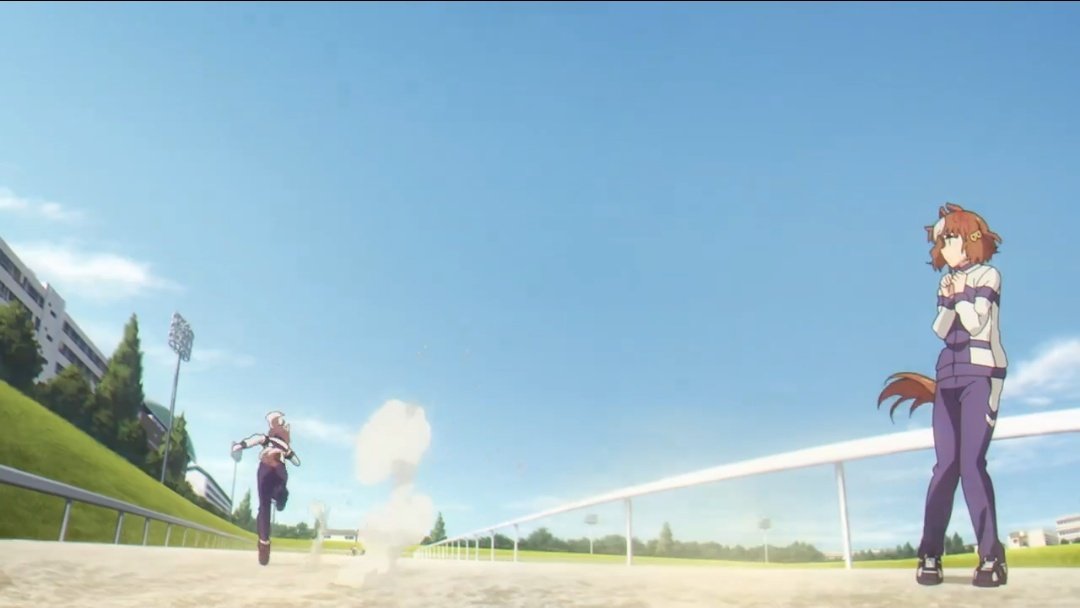 _adambb's tweet image. We finally received first animated trailer for #Umamusume Cinderella Gray and let me tell you Cygames Pictures will deliver another stunning anime.
Let's do mini breakdown