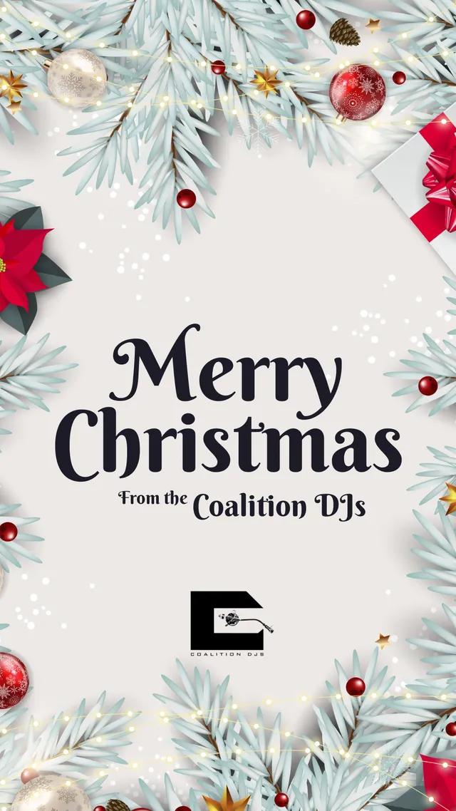 CoalitionNCSC's tweet image. #HappyHolidays
On behalf of the entire #CoalitionDJs family we like to wish you all a #MerryChristmas &amp;amp; a #HappyNewYear. 

Thank you to everyone that’s supported us over the last year.