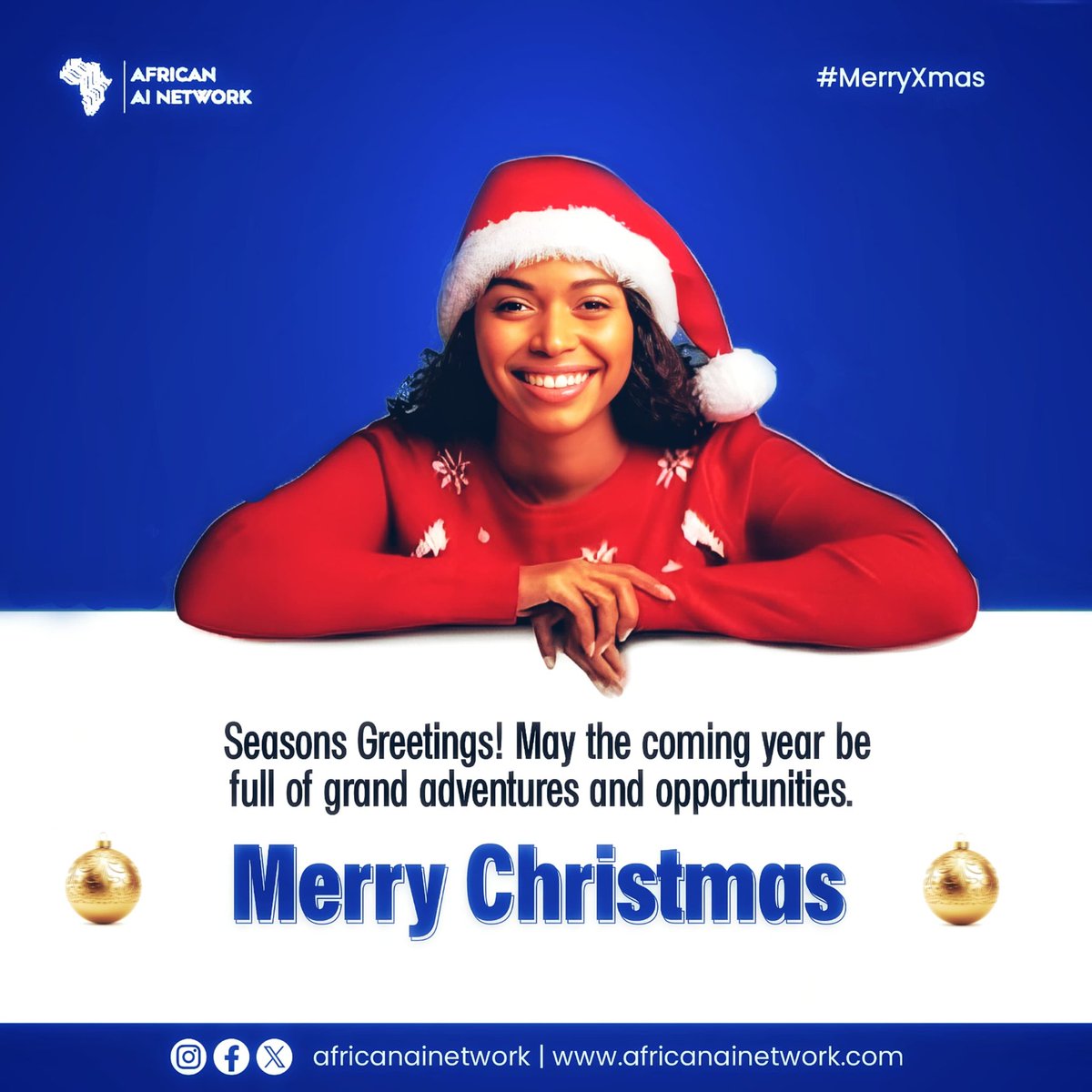 FOOTPRINTW0RLD's tweet photo. @PeterObi Merry Christmas @PeterObi ! I'm grateful for your  hardwork and support that you've rendered to the people and wish you the best in the coming year. 
Blessings🙏🙏
In this season of love, we're awarding scholarships to 1000 people to study AI.
Visit: https://t.co/BlHxii6WRW https://t.co/KBCgNuiCD0