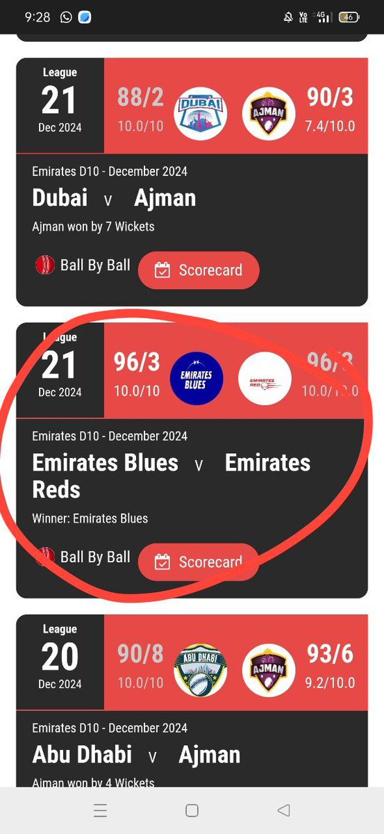wolf_of_wadala's tweet image. Dear @Probo_Cares @probo_india why u settled on no it's clearly showing  win by more boundaries as per official website of emirates d10 and in probo rules also there that win by any other rules as per tournament  ???