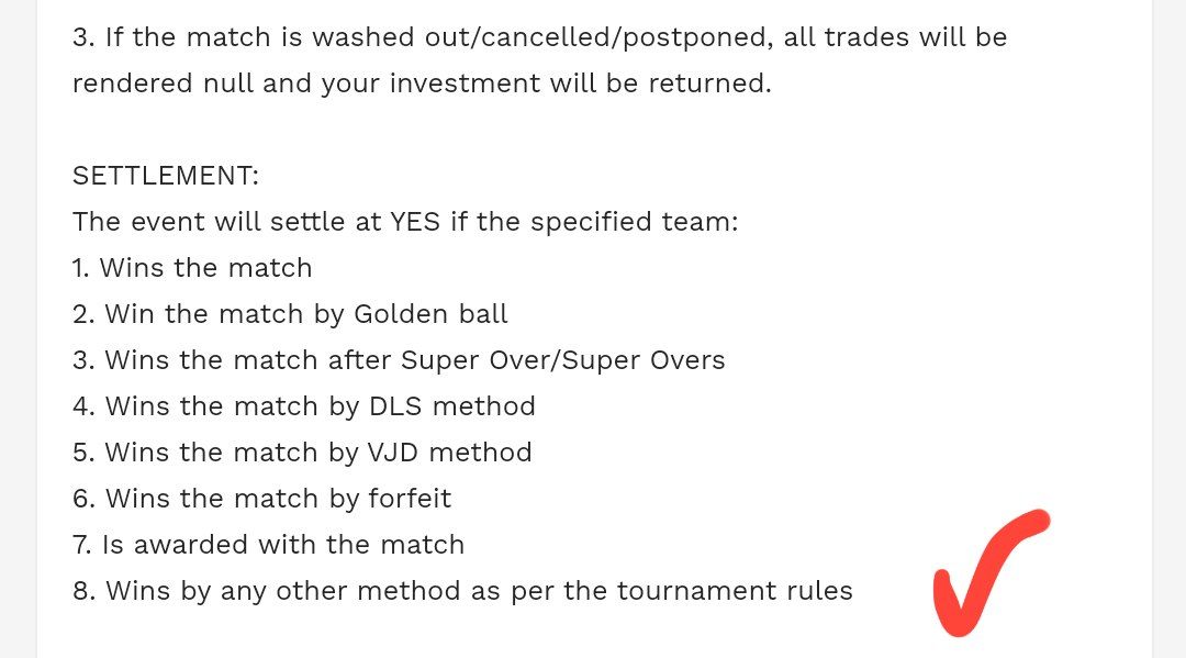 wolf_of_wadala's tweet image. Dear @Probo_Cares @probo_india why u settled on no it's clearly showing  win by more boundaries as per official website of emirates d10 and in probo rules also there that win by any other rules as per tournament  ???