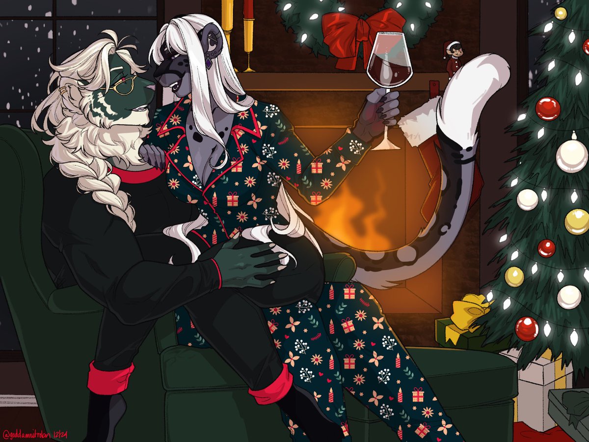 Merry Christmas and Happy Holidays, friends 🧡

With love,
Mutt and <a href="/PopToddies/">✨🖤Pop🖤✨</a> 

🖼️ by <a href="/goddamnitrobin1/">goddamnitrobin</a>