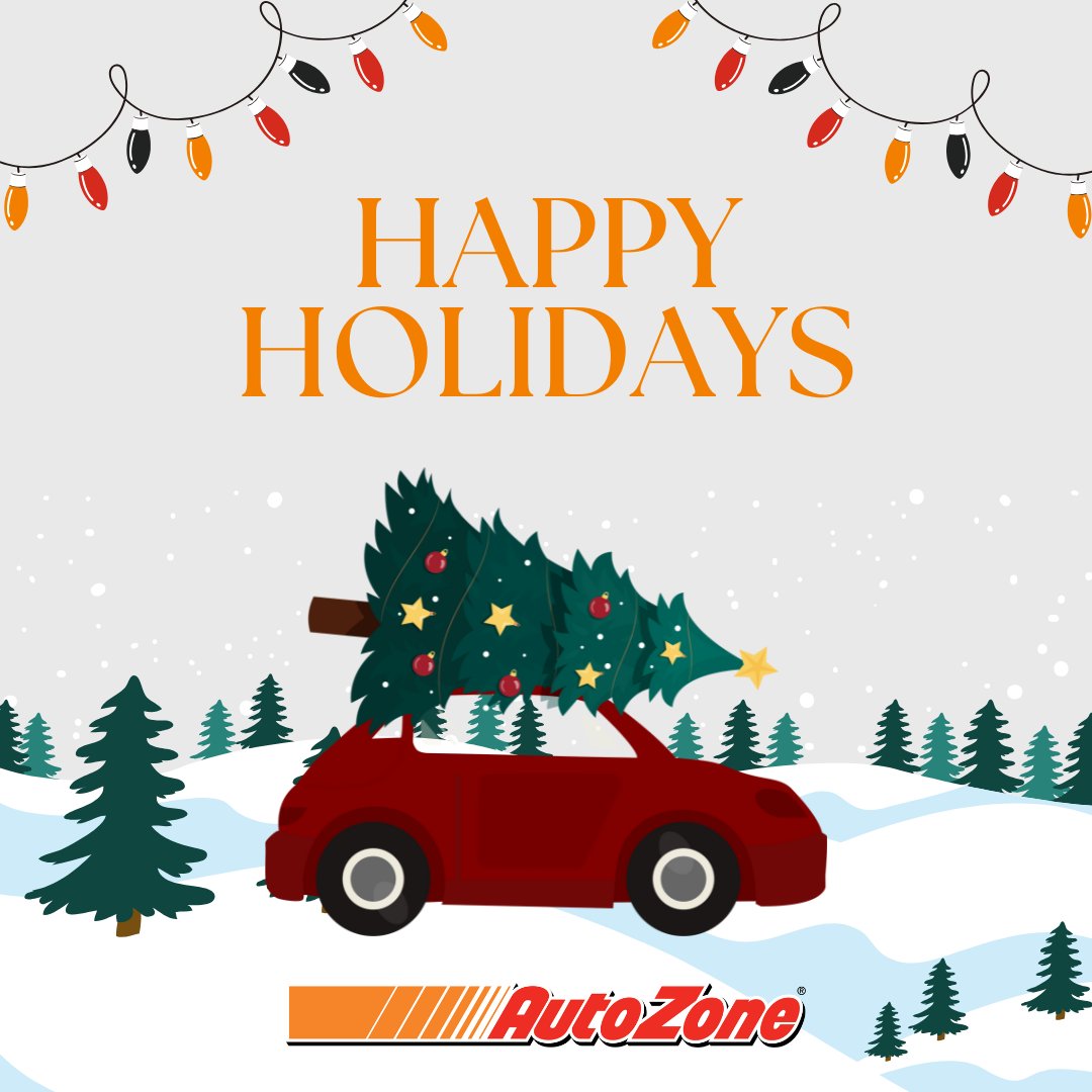 AutoZoneCareers's tweet photo. As the holiday season is upon us, we want to extend our warmest wishes to you and yours. We are incredibly thankful for our amazing team and the hard work they put in every day. Happy Holidays from all of us at AutoZone! 🎅🎁 https://t.co/BFBZod9GJ2