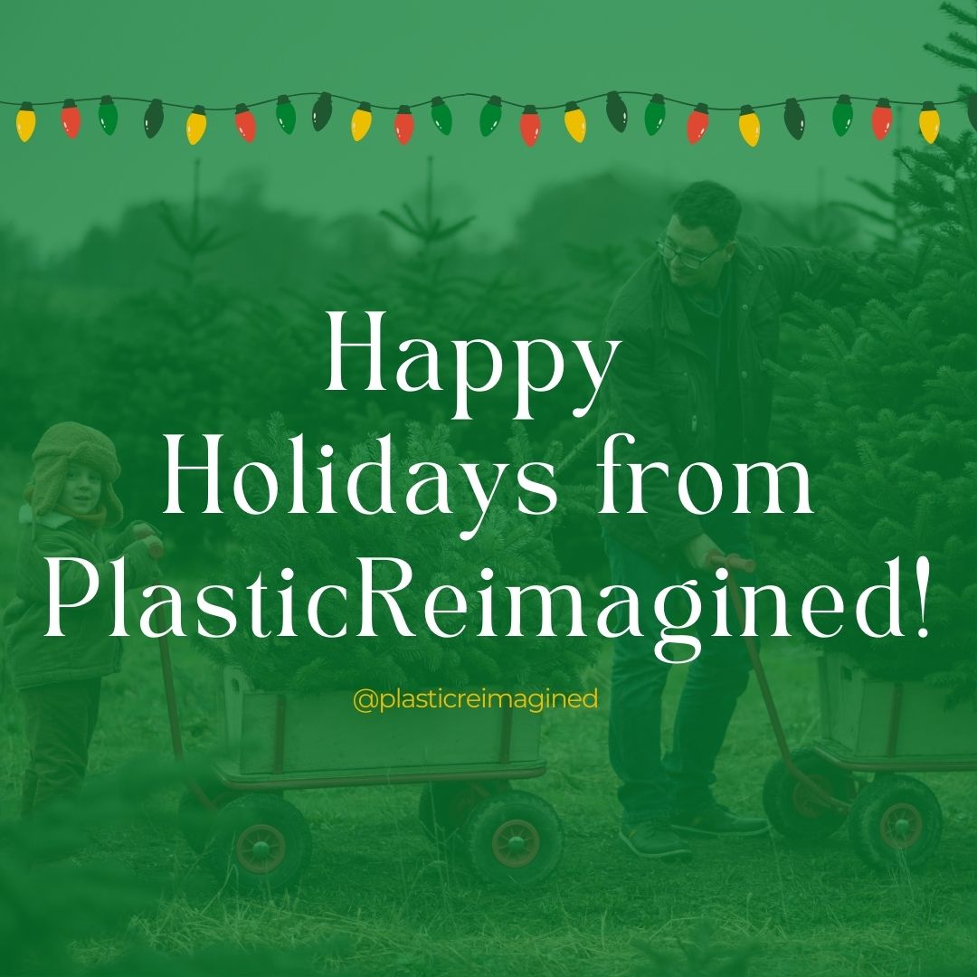 Season’s Greetings from the Plastic Reimagined family! 🎄✨ Wishing you a joyful day full of holiday cheer! 🎁 

#SeasonOfSustainability #PlasticReimagined #HappyHolidays