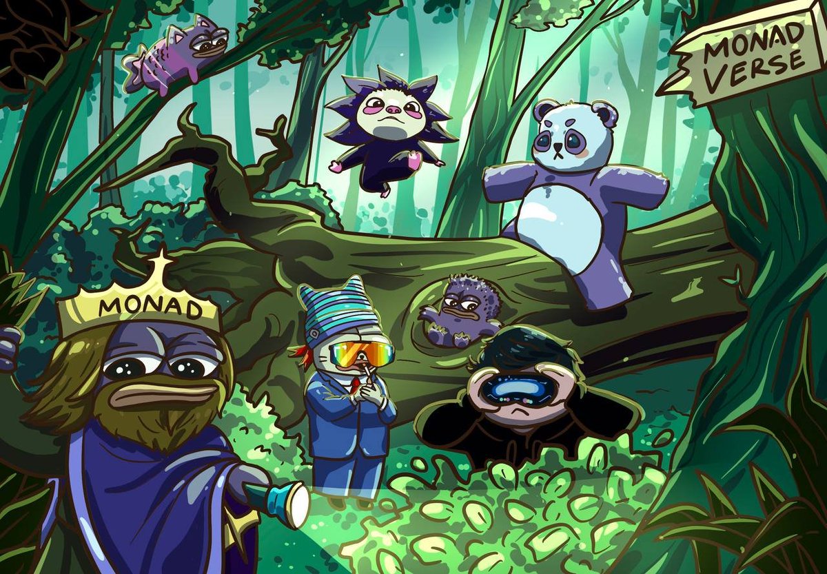 Let's make a giveaway! 
most hype project of recent times
<a href="/monadverse/">Monadverse ⨀</a> 1 WL  💜

🟣Follow <a href="/CejaNFT/">Сејди</a>  &amp; <a href="/monadverse/">Monadverse ⨀</a> 
🟣Like &amp; RT 
🟣Tag your friend

Ends in 48 Hours! ⌛️