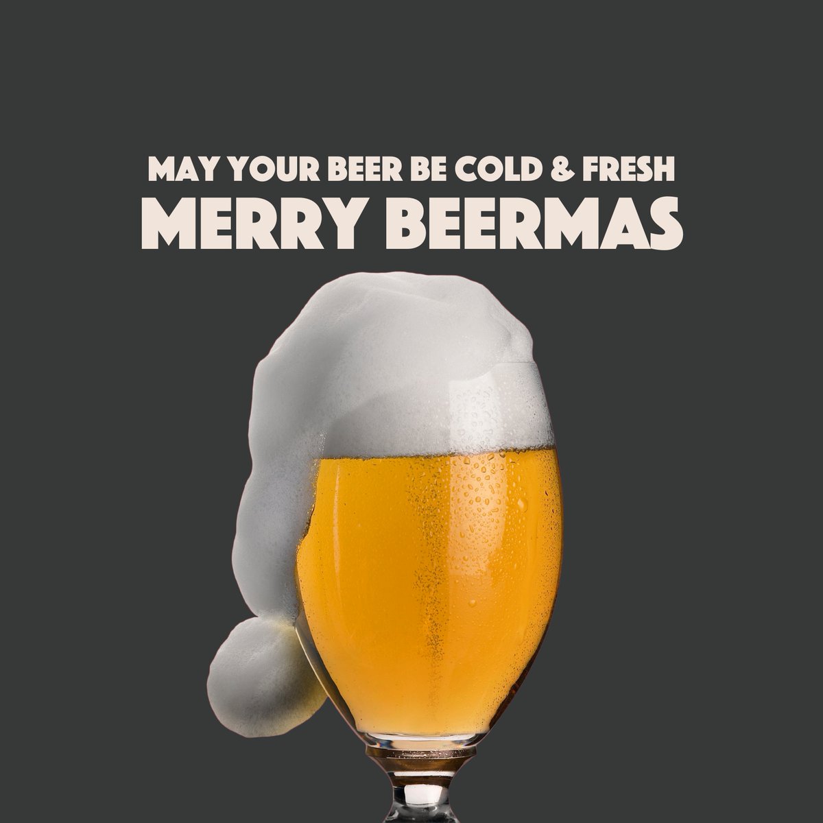 And a Hoppy New Year. Stores are closed today and select stores are open tomorrow. 🍻