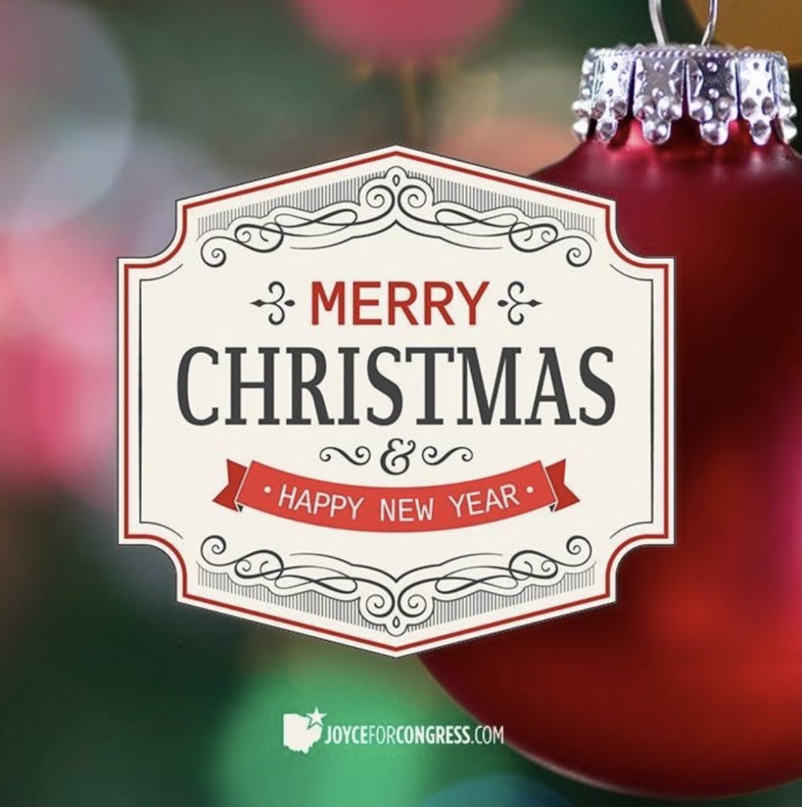 Kelly and I would like to wish you a Merry Christmas! May this holiday season bring you and your loved ones many blessings.