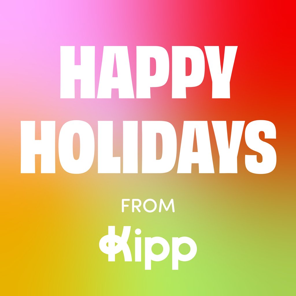Happy Holidays from Kipp! ❄️ Wishing you a time full of rest, joy, and quality moments with loved ones. Recharge and relax now, because there’s plenty of fun ahead in the new year at Kipp! We can’t wait to see you for even more excitement and adventure in 2025.