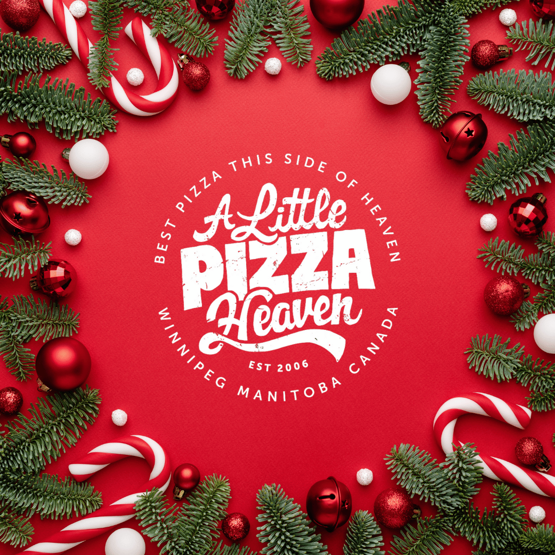 🎄🍕 Merry Christmas from all of us at A Little Pizza Heaven! May your holiday season be filled with joy, laughter, and lots of delicious pizza! 🎉✨