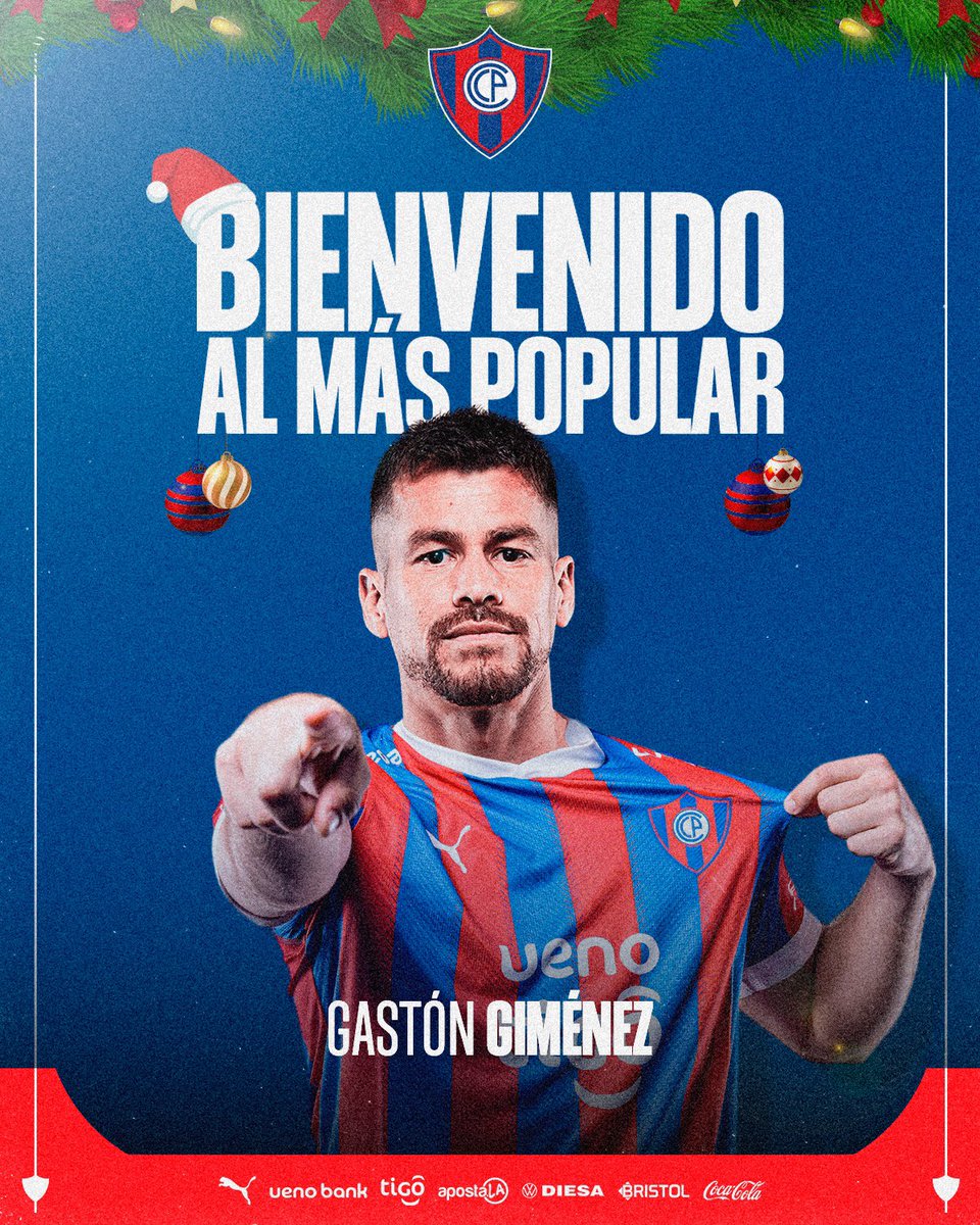 CCP1912oficial's tweet photo. OFICIAL | Gastón Giménez es nuevo jugador del Ciclón de Barrio Obrero 🌪️🔵🔴

¡Bienvenido al Más Popular, Gastón! 🏟️⚽ https://t.co/GsTbCdW8CW