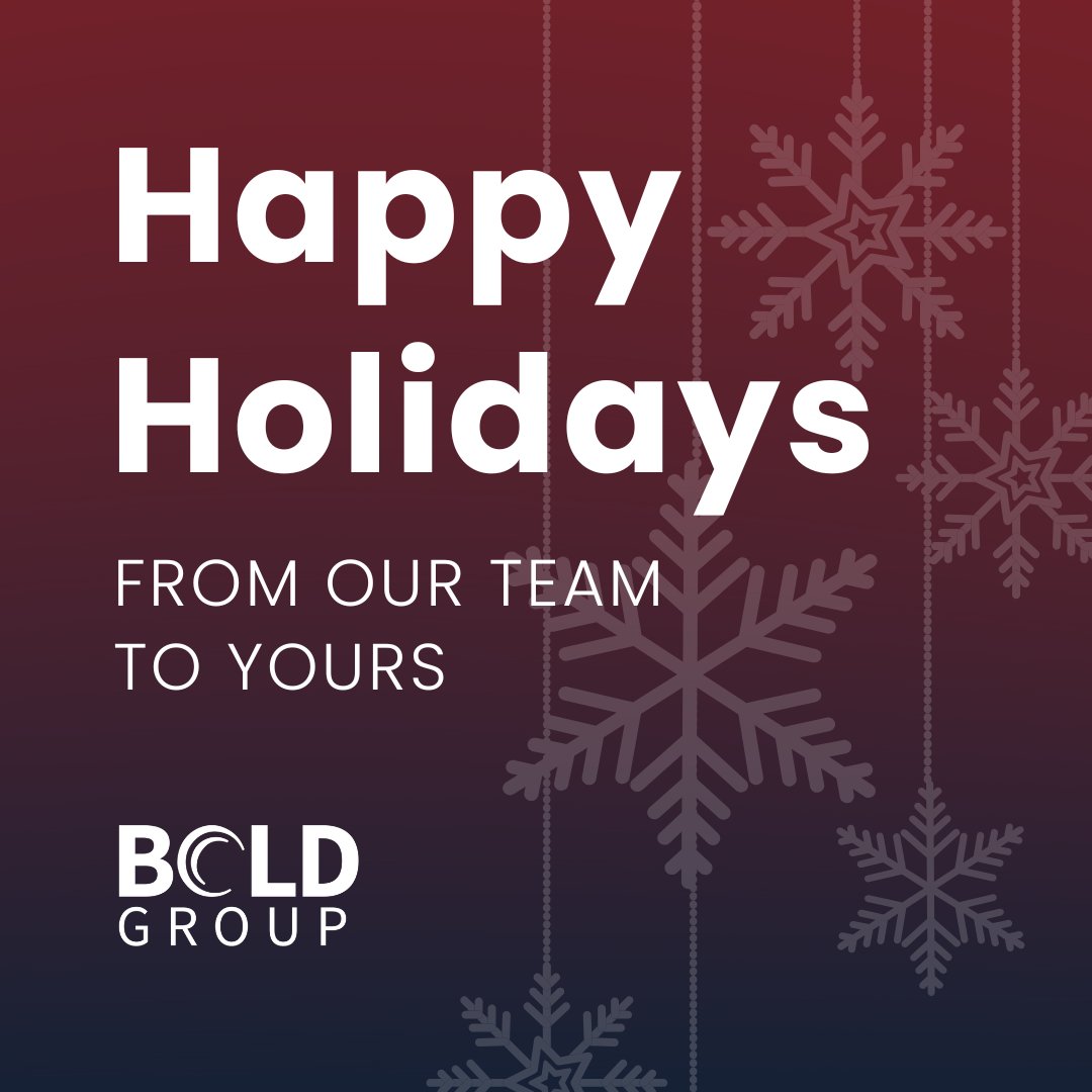 BoldTech's tweet photo. From all of us at Bold Group, we wish you a joyful holiday season and a happy new year! Thank you to our customers and partners for your close collaboration and support this year, and we can’t wait to build upon that partnership and continue serving you in 2025. https://t.co/4wKWW0eJEh
