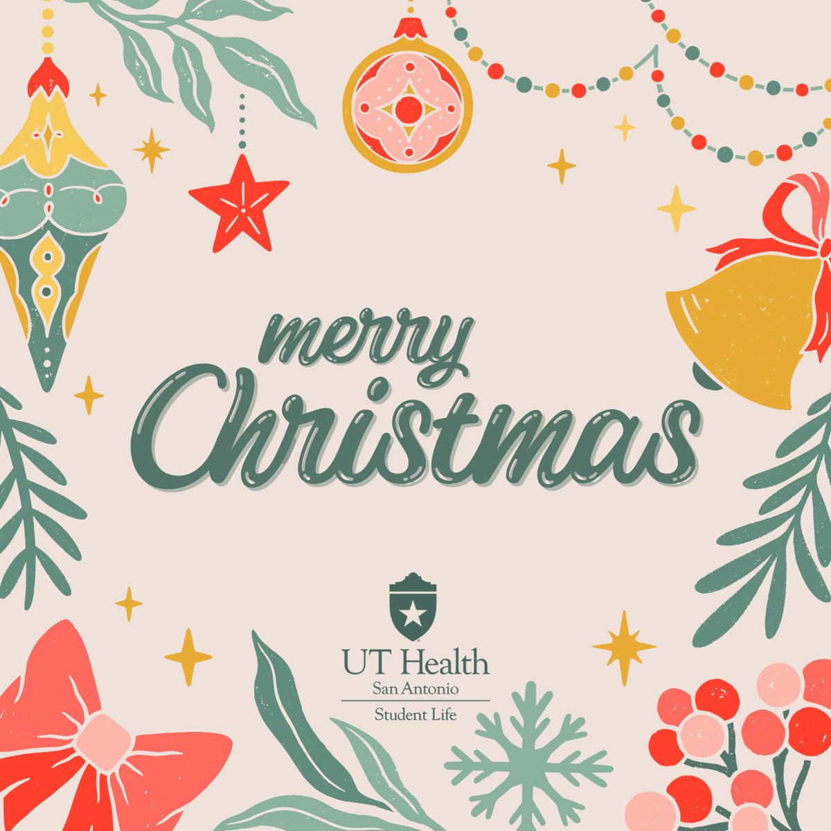 Merry Christmas and Happy Holidays from the Office of Student Life! 🎄🎅