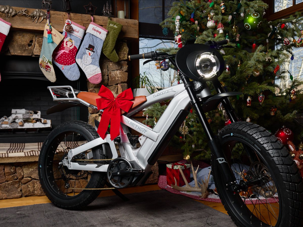 All I want for Christmas is you (and a QuietKat bike, of course) 🎁🚲

Happy holidays from #TeamRevelyst! ❤️