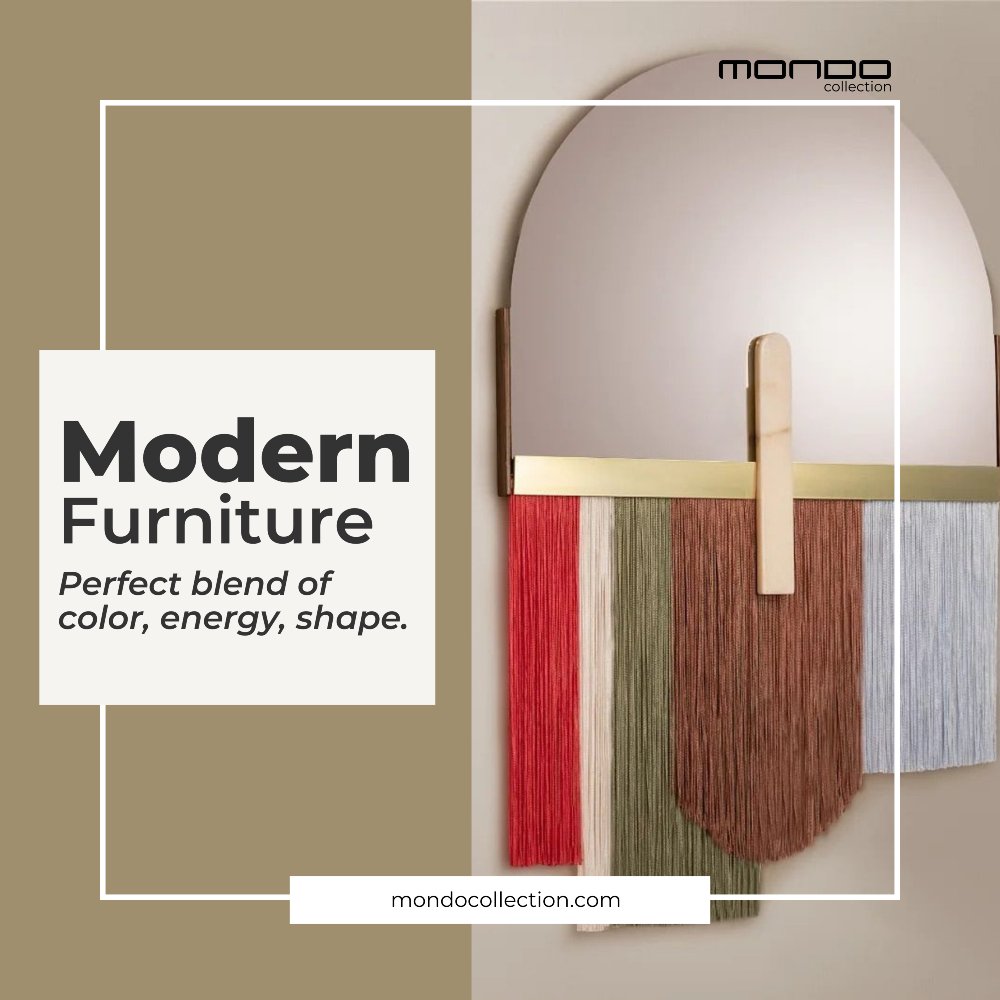 MondoCollection's tweet image. Add a pop of color and a touch of elegance to any room with our unique, vibrant mirror. ✨

#ColorfulDesign #MirrorMagic #HomeDecorGoals #VibrantStyle #UniqueFurniture #InteriorInspo #BoldAndBeautiful #StatementPiece