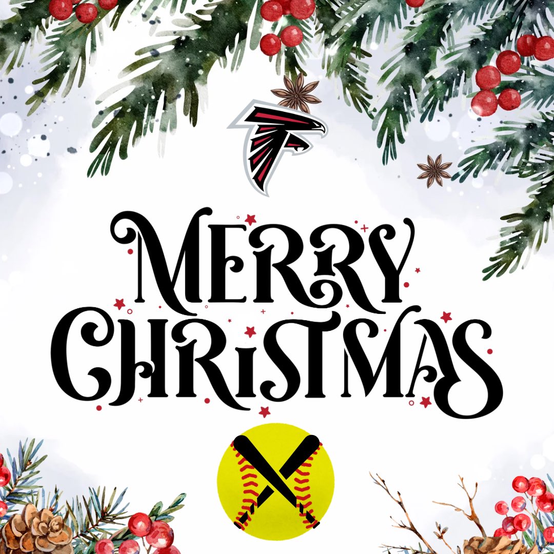 Merry Christmas to your family from the Lady Falcon Softball family!