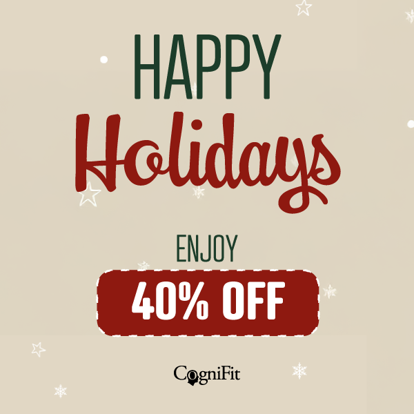 CogniFit's tweet image. Happy Holidays! 🎄❄️🎁 40% off on all CogniFit products for your clients. ✨🎅

CODE: HOLIDAYS24

*The code is valid for one purchase on the platform for professionals.

👉 ow.ly/1yiK50Ui5nQ

#HappyHolidays #CognitiveHealth #ProfessionalTools #40PercentOff