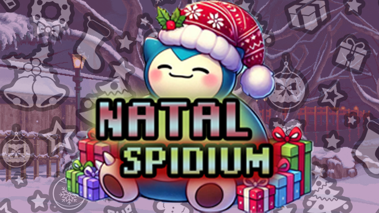 Hoje, dia 25, vai rolar uma live ESPECIAL jogando coisinhas legais. Vai ter Roller Coaster Tycoon, Pokémon Stadium, Quiz VALENDO PREMIOS e muito mais! A partir das 14h, sintonize aqui AO VIVO no canal, pra acompanhar o NATAL SPIDIUM.