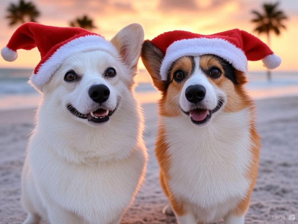 Have a corgi Christmas! Merry Christmas!