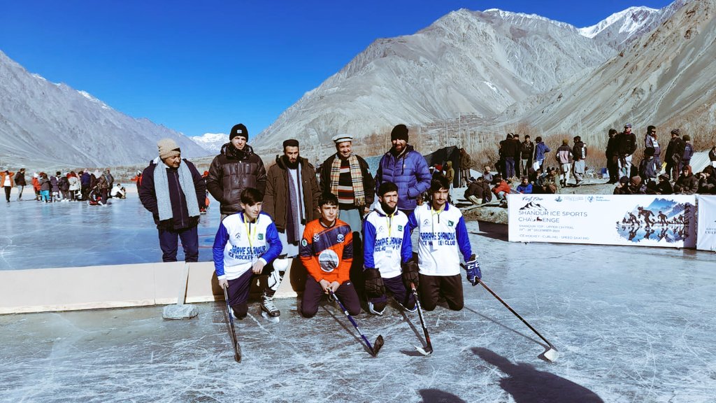 iamyaftali's tweet photo. Shandur Ice Sport Challenge 2024.
Winter sports in the Mountains!
#IceHockey #Wintersports #Chitral #Laspur #Harchin #ShandurinWinter https://t.co/h2g0d4F0mP