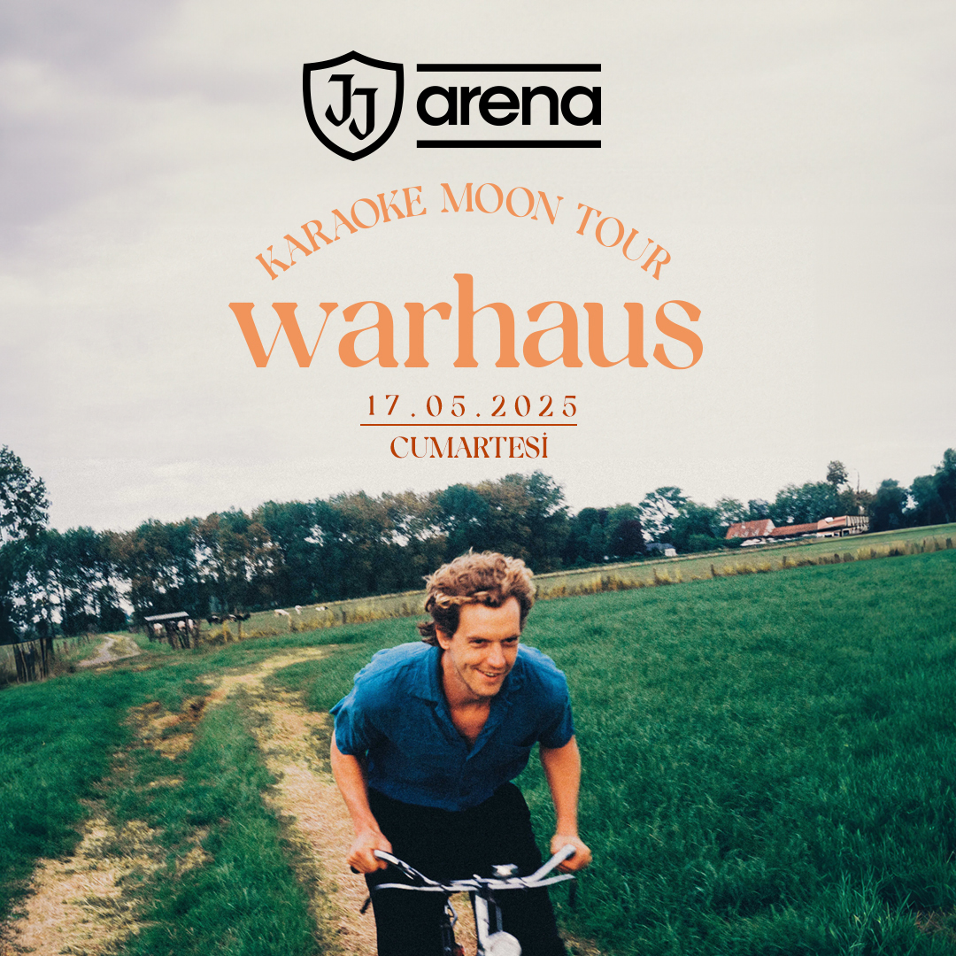 Warhaus, KARAOKE MOON TOUR turnesi ile 17 Mayıs Cumartesi günü JJ Arena Ataşehir’de! 🌎🤩

🎫Biletler şimdi Biletix'te satışta!
jly.at/4fujVRu