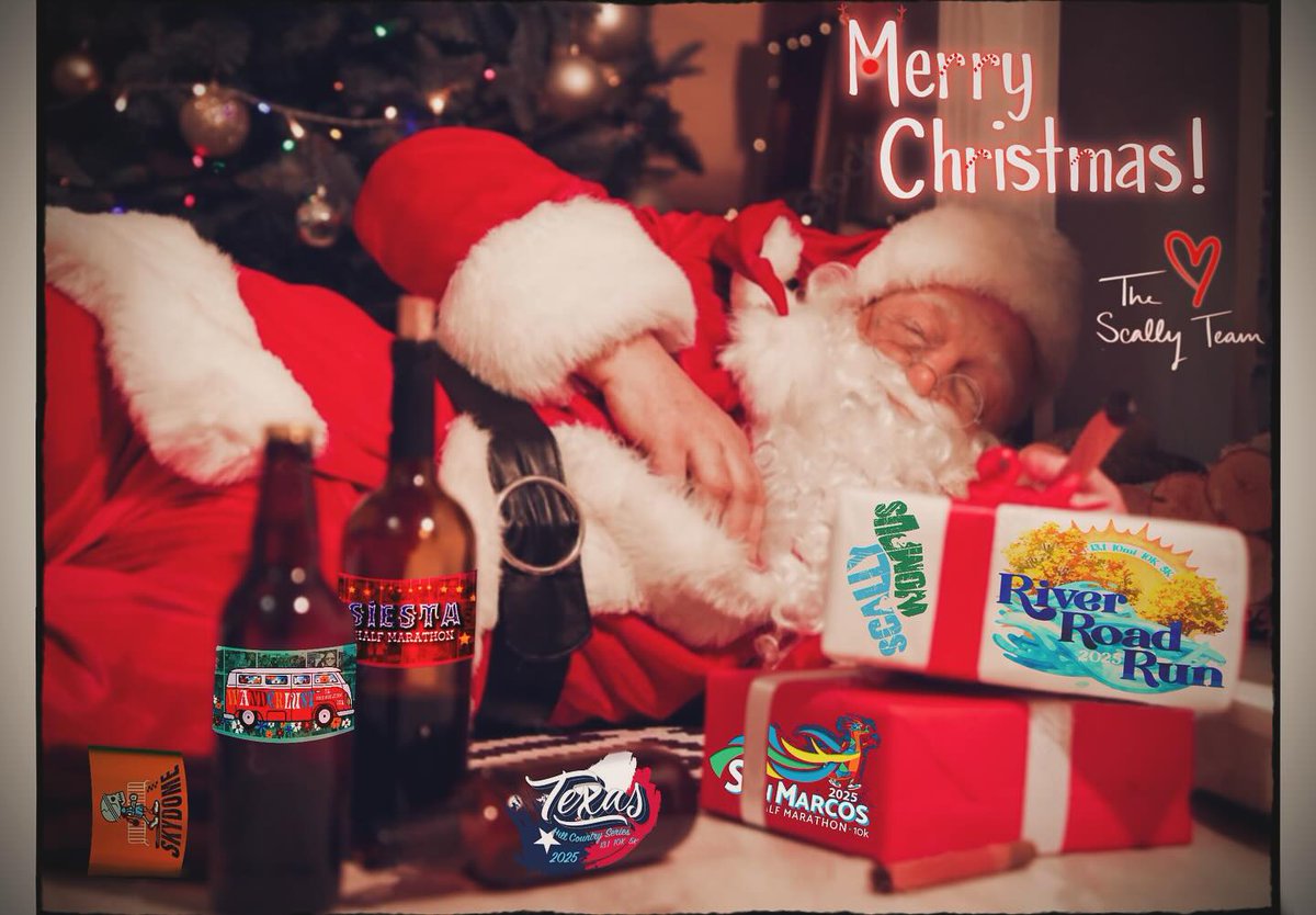 📷 24 hour Christmas Discount!!📷
From 6:00pm Christmas Eve- 6:00pm Christmas Day, you can take discount code: SAUCYSANTA and get 24% off #texashillcountryhalfmarathonseries