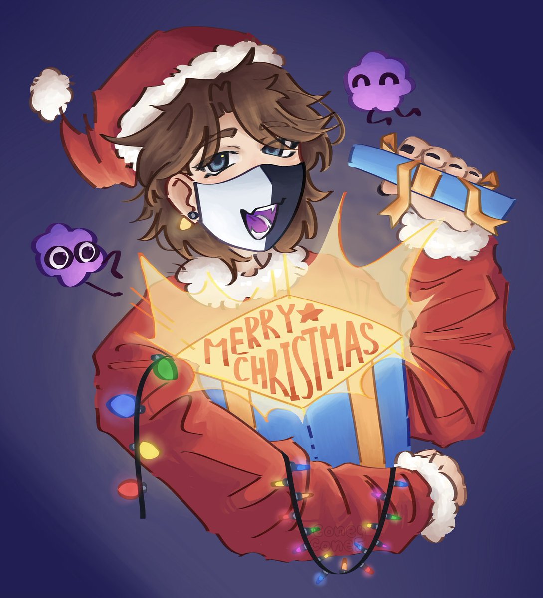 ConeyCones_'s tweet image. Merry Christmas! :D 🎄
#ranboofanart #ranboo #ranboowaslivefeature #Christmas2024