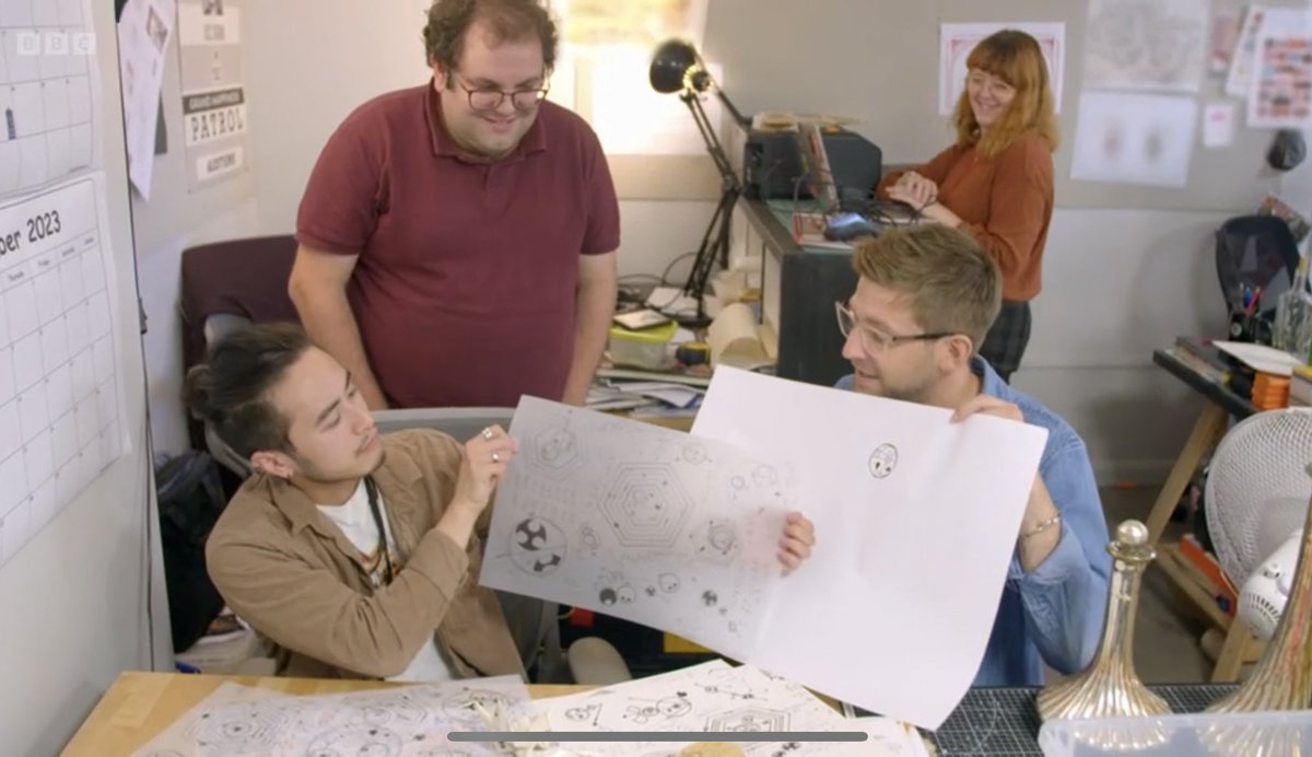 Sophie Cowdrey (@sophiecowdrey) on Twitter photo A second <a href="/bbcdoctorwho/">Doctor Who</a> Unleashed cameo??? Iconic for me. Huge shoutout to the graphics department. 💙💙✨ A second <a href="/bbcdoctorwho/">Doctor Who</a> Unleashed cameo??? Iconic for me. Huge shoutout to the graphics department. 💙💙✨