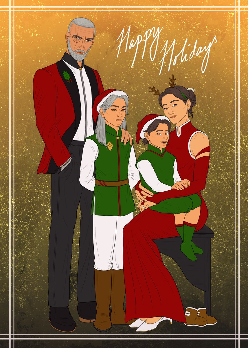 winged_9904's tweet photo. Christmas card from old man Cross and family xx

(L-R: Cross, daughter Vila, son Valon, wifey Dala)
#crosshair #thebadbatch https://t.co/uifZ4QWnLz