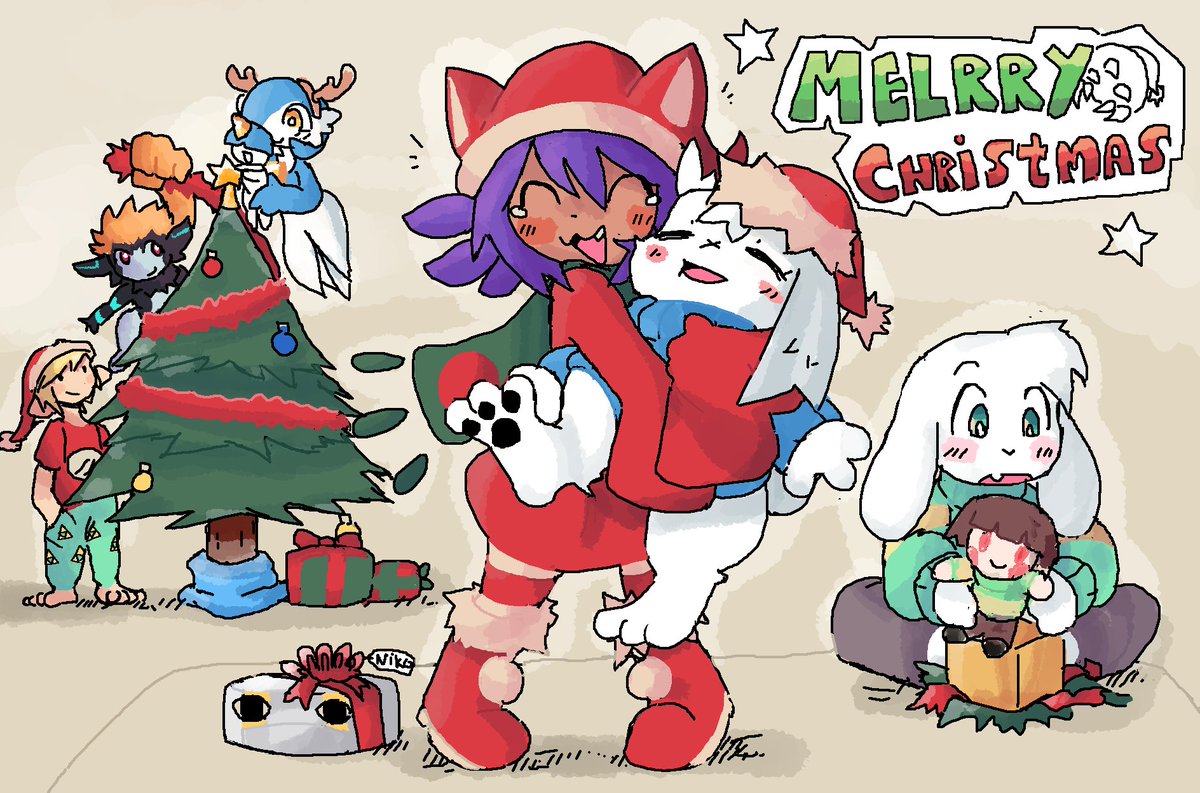 MELRRY CHRISMIMIMAS EVERYONE!!! 💚❤️