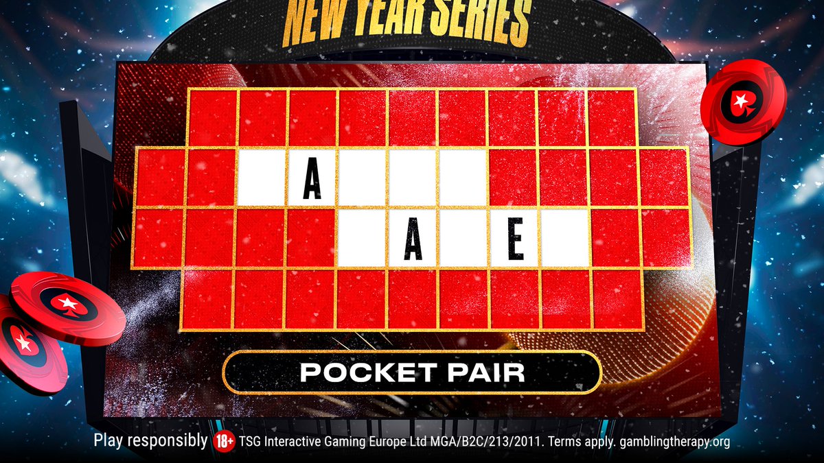 PokerStars's tweet photo. ⚠️ Play the New Year Series for free ⚠️ 

Twenty $5.50 tickets to be won. 

Complete this winter themed poker term for your chance to win a ticket 👇 

Reply with [Stars ID] + #NewYearSeries by 18:00 CET, Fri

T&amp;Cs: https://t.co/KnCllHR1rm https://t.co/G70oecKB87