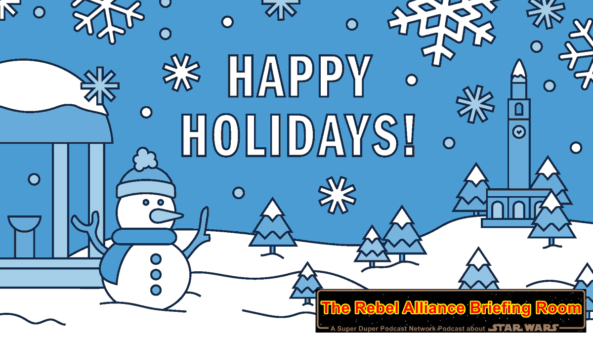 It is more fun to watch the opening of something you have given.

#HappyHolidays #TheRebelAllianceBriefingRoom