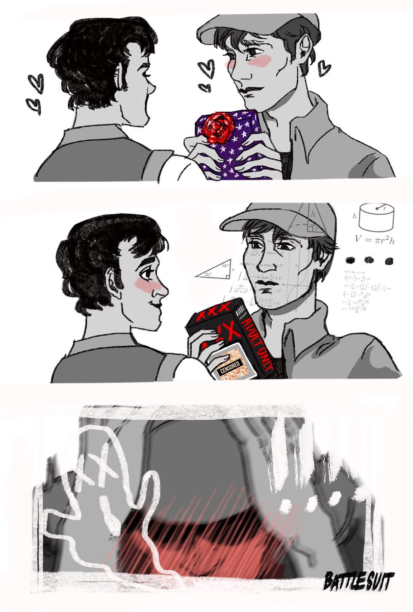 Adam gets Lenny a gift this kills the man 🎁 #HEUholidayswap24 gift for <a href="/WillsLawnmower/">Lou</a> #spacemovies #HEU