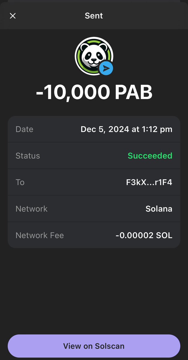 $PAB Airdrop open for 45 minutes! 🪂

Drop your Solana $SOL address below &amp; RT 👇🏻

Every wallet gets 200,000 $PAB 🎟️

Check your wallet in 12hrs! ⏰

Check Pinned 📌