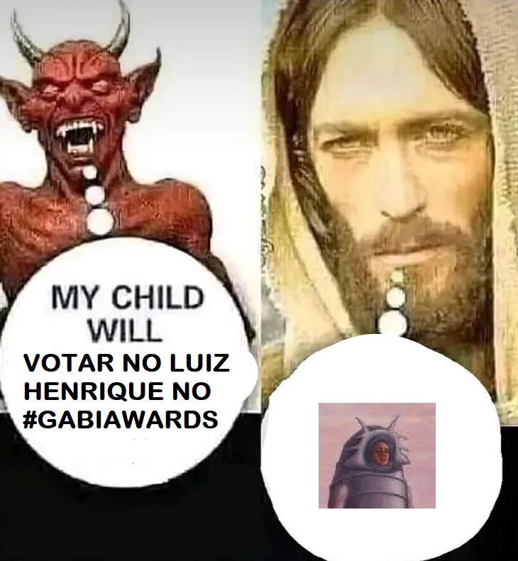 halegua's tweet photo. @luizzsos @_jogodeps1 @jone @fuscaverde98 @pisoesprudeu #GabiAwards #automeme https://t.co/D8mHB2hmV6