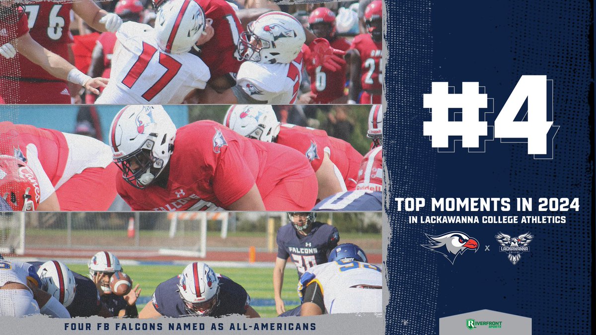 Lackawanna College Falcons (@falconssports) on Twitter photo The Top Moments In 2024 From Lackawanna College Athletics
#4: Football's Four All-Americans
Read: bit.ly/4fzDwiY
#GoFalcons // <a href="/LCFalconsFB/">Lackawanna College Football</a> The Top Moments In 2024 From Lackawanna College Athletics
#4: Football's Four All-Americans
Read: bit.ly/4fzDwiY
#GoFalcons // <a href="/LCFalconsFB/">Lackawanna College Football</a>