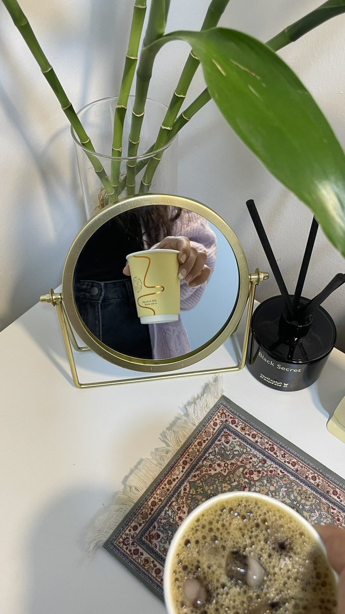 رقة القهوه بالليل♥️