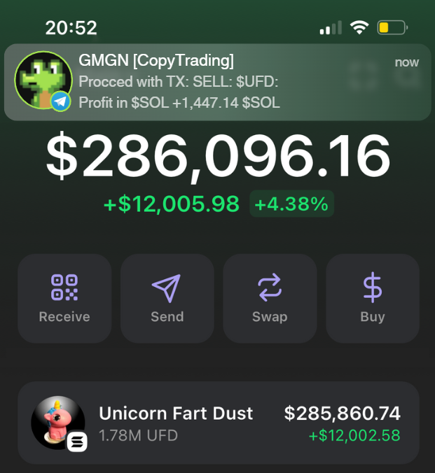 woody_research's tweet photo. JUST WHY? Why everyone can't understand this?

Everything you need to retire is a single PHONE

1 - Get a phantom on ur phone
2 - Read this full guide for 10 min
3 - MAKE MONEY

No bull, only straight info on how I make $SOL 🧵👇 https://t.co/de0XENnKzx